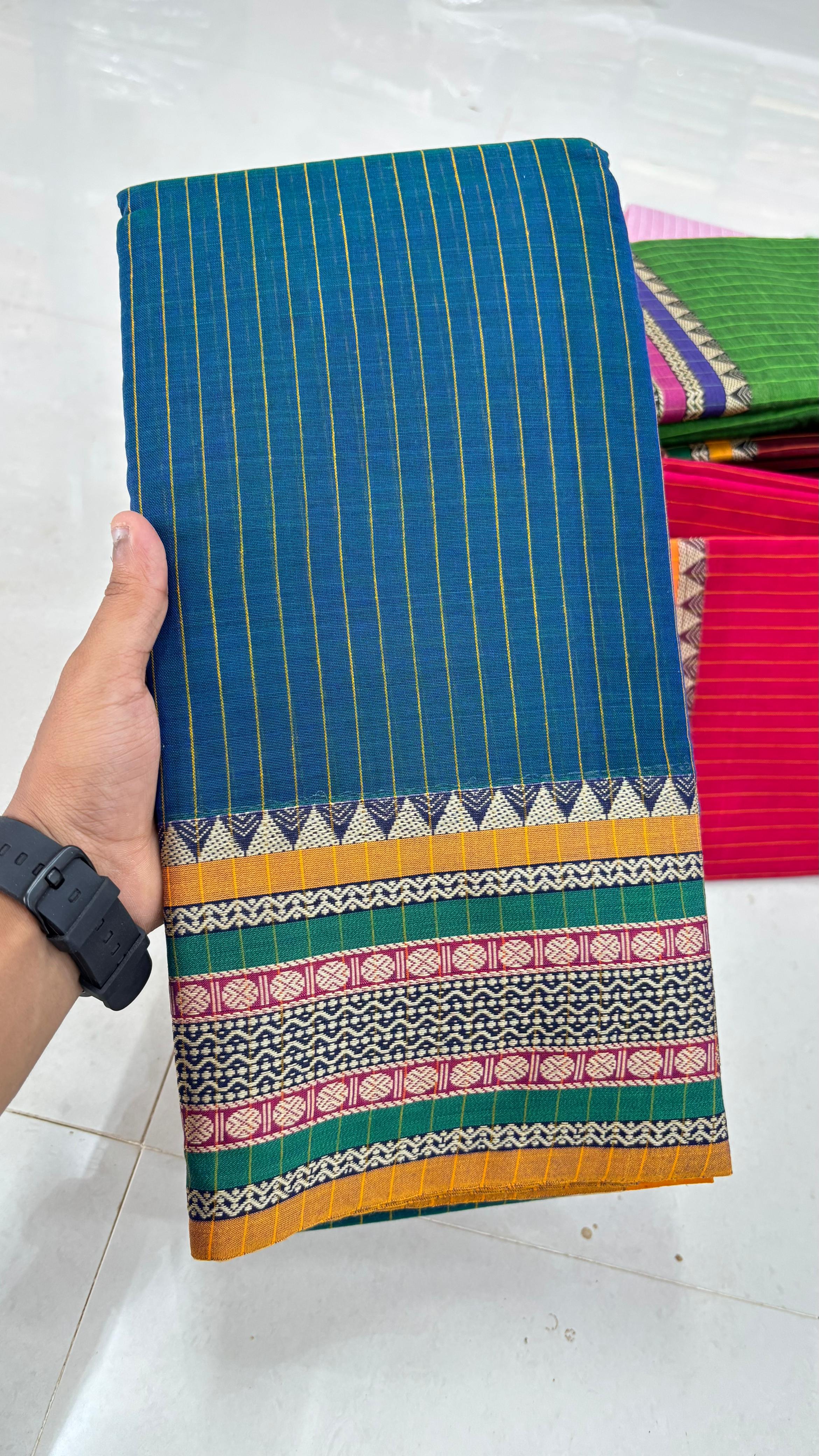 Narayan Peth Pure Cotton Saree